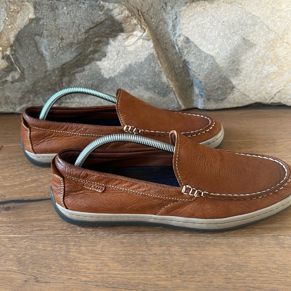Cole Haan Grand Men’s Brown Loafers Slip on Size 9